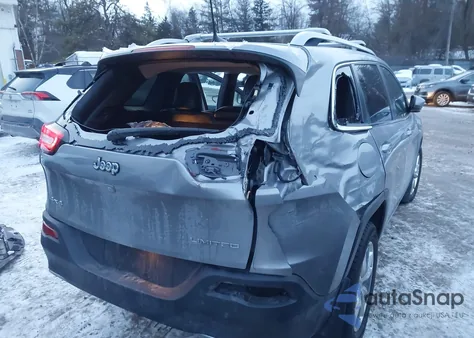 2016 Jeep Cherokee Limited from USA, damaged, VIN 1C4PJMDB7GW237395